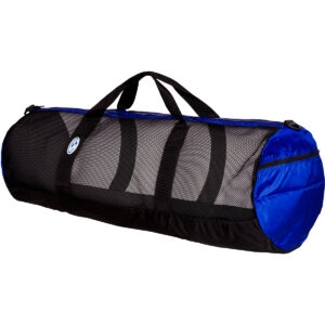 36 inch mesh duffel, blue, product image