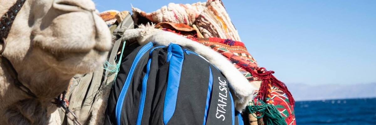 Stahlsac Caicos Cargo Blue, Lifestyle Image